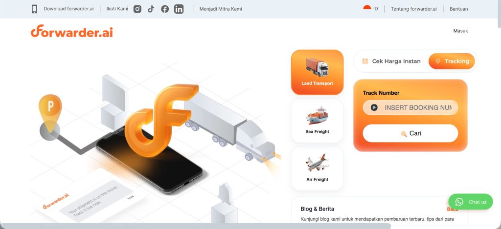 Tracking Pengiriman FTL Realtime