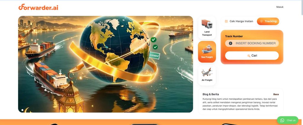 Tracking Pengiriman LCL Realtime